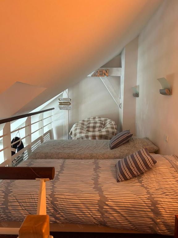 Chambre cosy appartement Monalisa Le Croisic