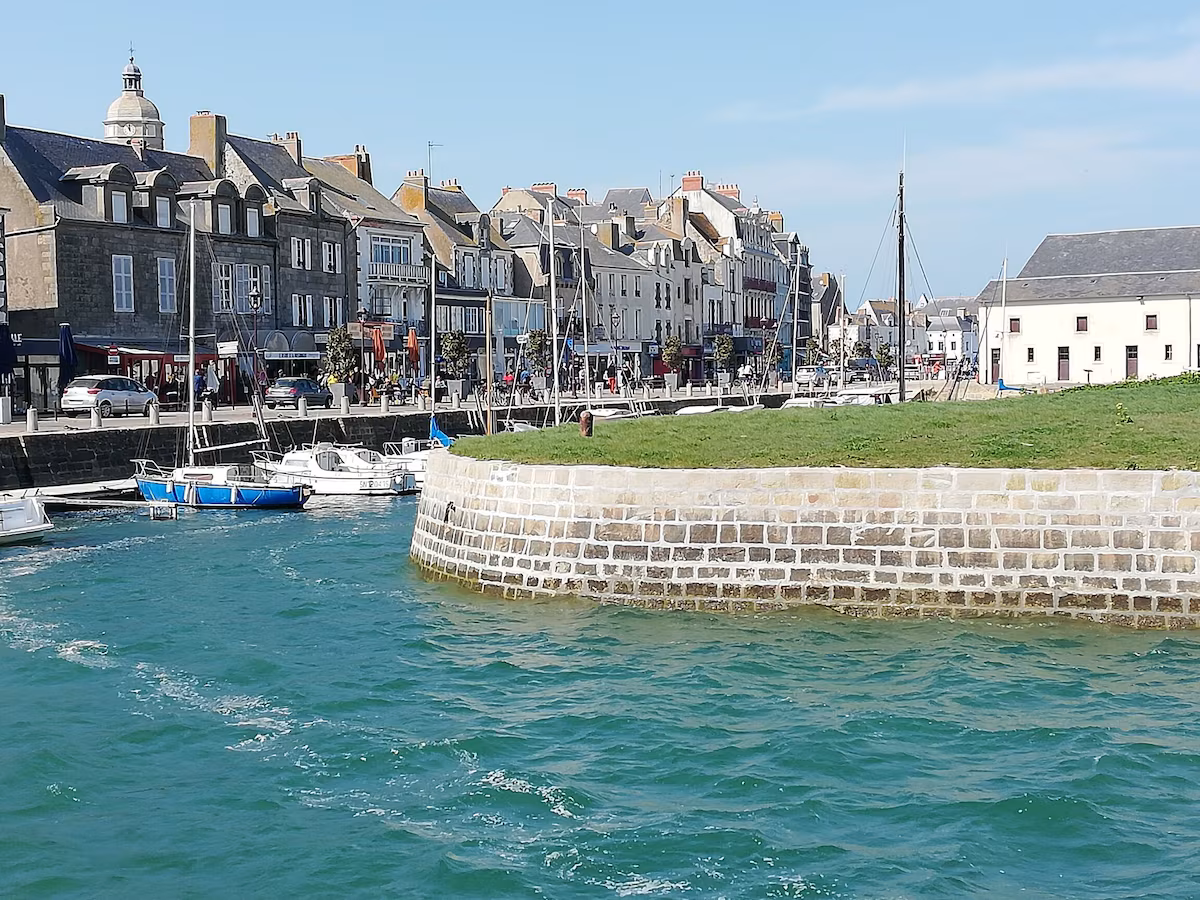 Port de plaisance Le Croisic depuis l'appartement