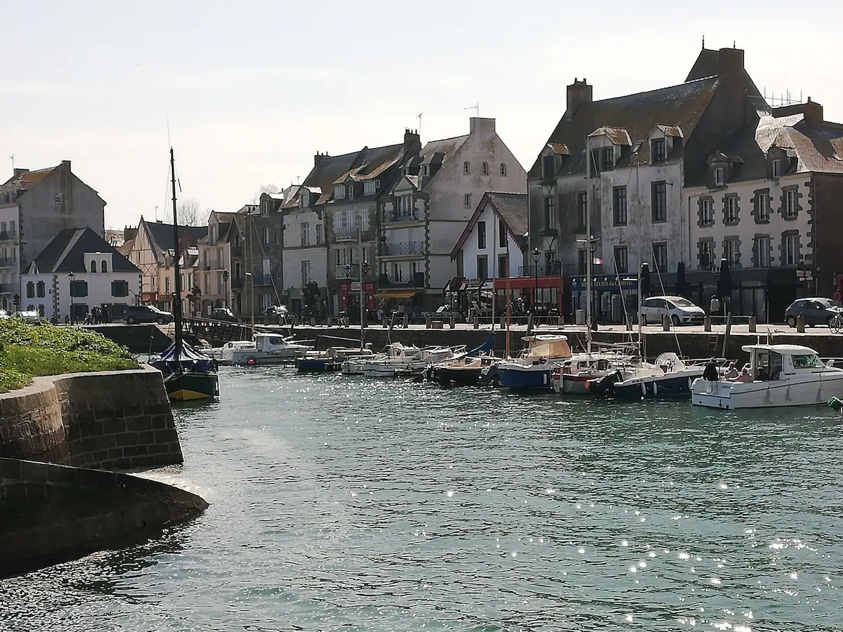 Vue port Le Croisic appartement Monalisa